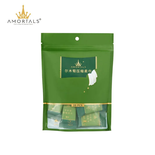 尔木萄压缩毛巾 20粒入（20cm*20cm）