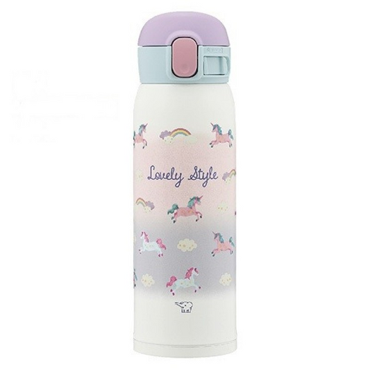 Zojirushi SM-WG48-WZ TUFF Stainless Steel Thermos Cup Fantasy Unicorn White 480ml