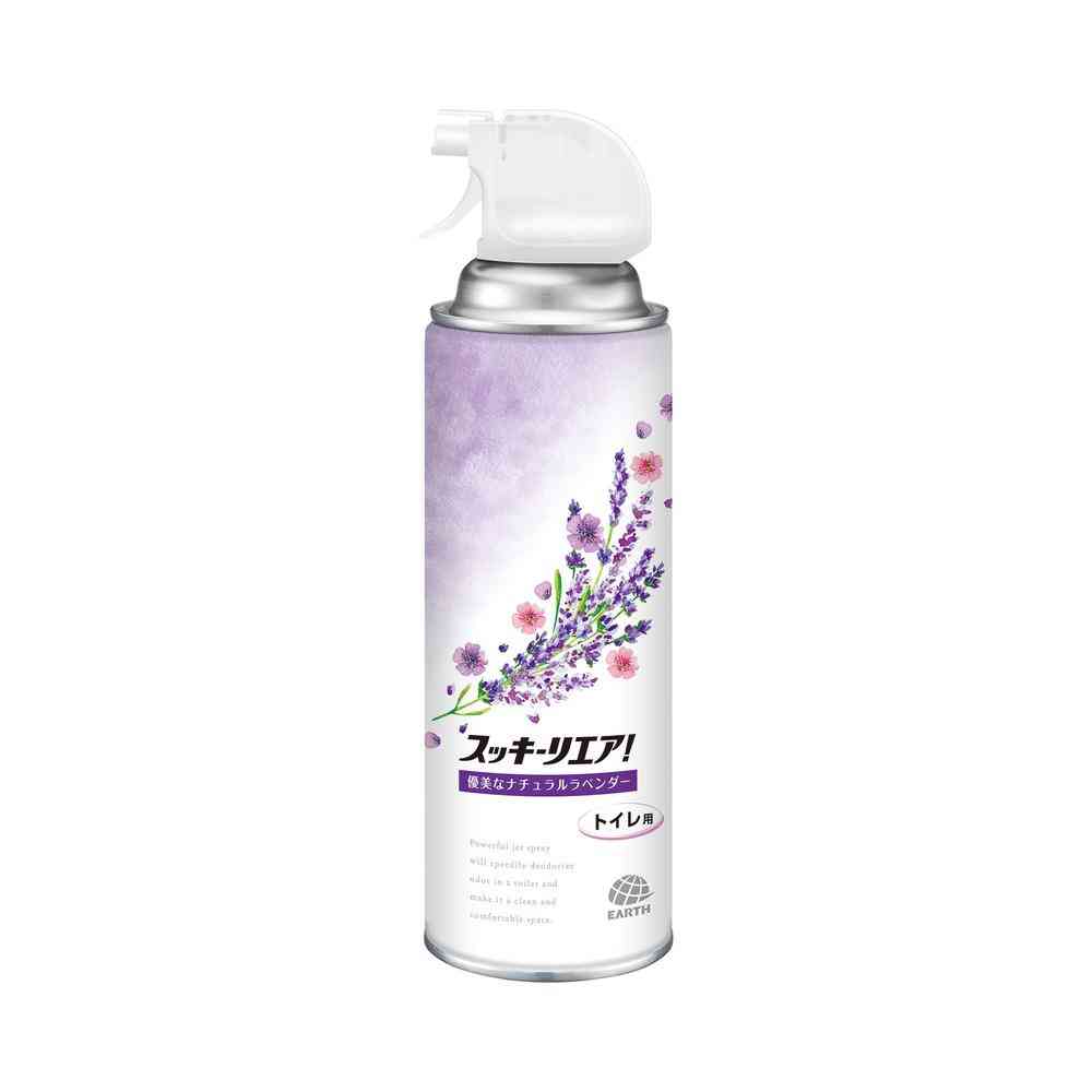 EARTH  厕所消臭芳香喷雾 薰衣草香 350ml