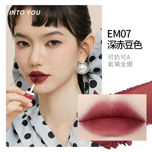 INTOYOU Heroine Lip Clay EM07 Dark Red Bean (27.05.26)