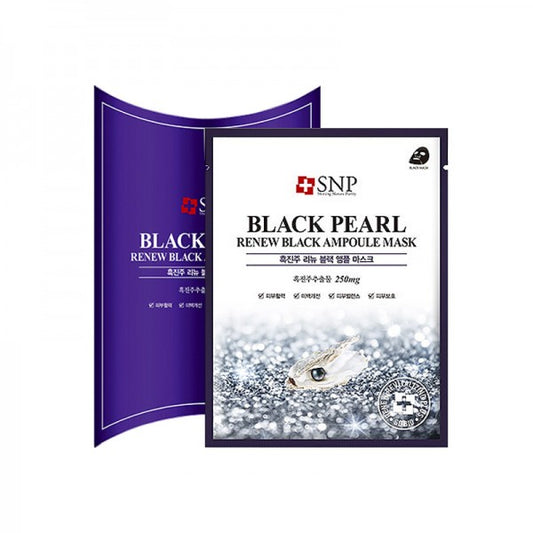 SNP Black Pearl Ampoule Essence Hydrating Mask 10 pieces (27.05)