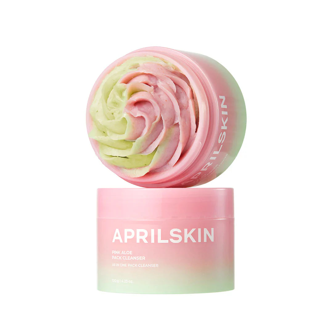Aprilskin粉红芦荟洁颜面膜洁面乳 120g