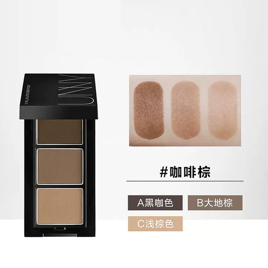 UNNY Soft Makeup Long-Lasting Eyebrow Powder Y01 Coffee Brown (27.07.23)