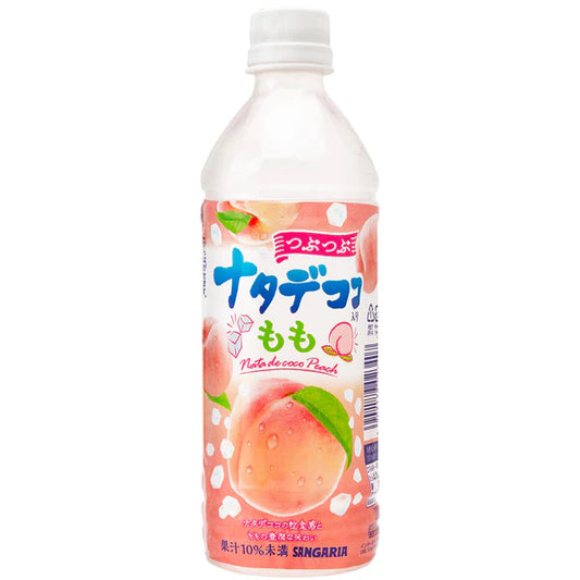 Sangaria 三佳利白桃椰果粒饮料 500ML*24瓶（EXP:26.09.30）
