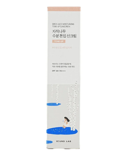 Round Lab 独岛桦树汁水润提亮防晒霜 SPF50+ 50ml