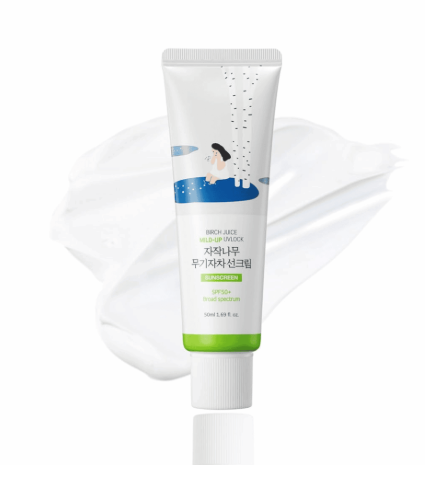 Round Lab 独岛桦树汁保湿温和物理防晒霜 SPF50+ PA++++ 50ml
