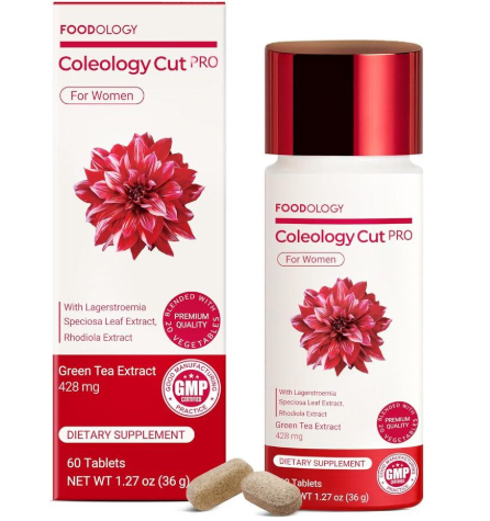 FOODOLOGY Coleology Cut PRO 绿茶植物纤体片 600mg×60片装