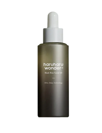 Haruharu Wonder 黑米抗氧保湿修护面部精华油 30ml
