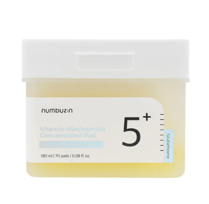 Numbuzin 5号 谷胱甘肽维他命烟酰胺提亮棉片 70片入