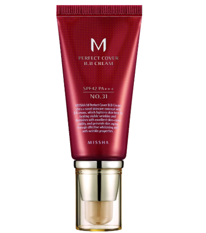 MISSHA 谜尚红 完美遮瑕 BB霜 #31 Golden Beige 金米色 50ml