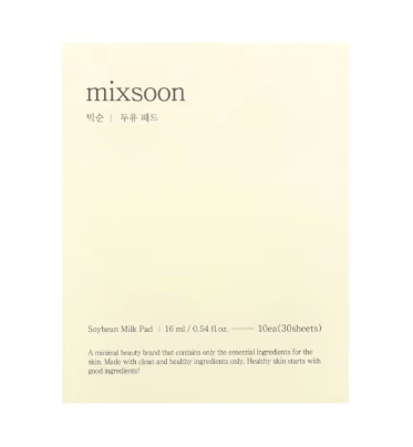 mixsoon 豆乳保湿精华棉片 3片入