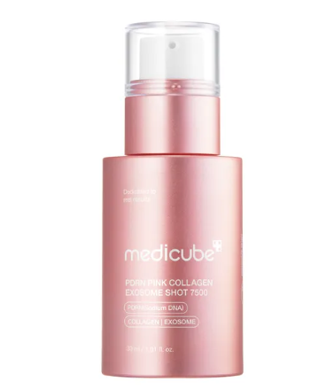 Medicube PDRN粉色胶原外泌体微针精华7500 30ml