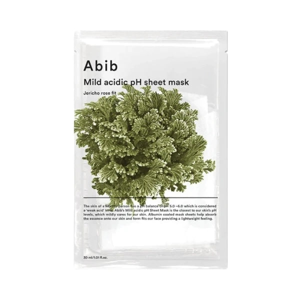 Abib 弱酸性复活草精华面膜 10片入