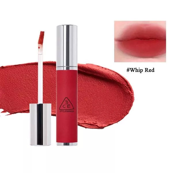 3CE Hazy Lip Clay 泥雾哑光唇釉 Whip Red 4.0g