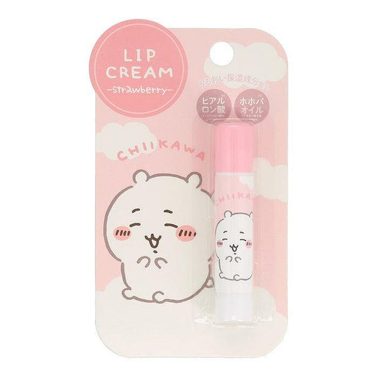 SHO-BI Chiikawa Lip Balm Pink Strawberry Scent 3.5g