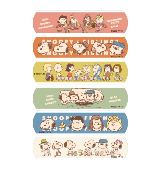 Santan Snoopy Band-Aids 18 pcs