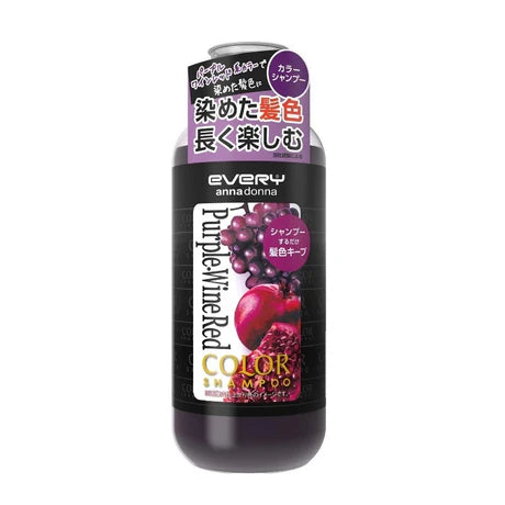AnnaDonnaEvery 染色护色固色洗发水紫色300ml 箱规:24