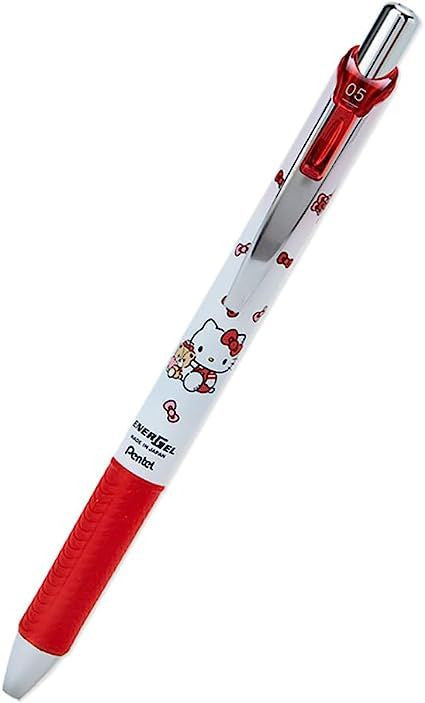 Pentel 速干中性笔 黑色 0.5mm Hello Kitty