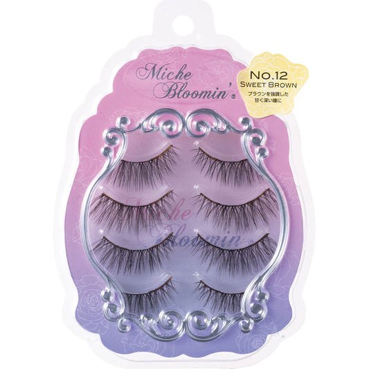Sareiko false eyelashes 12 SWEET BROWN Cocoa