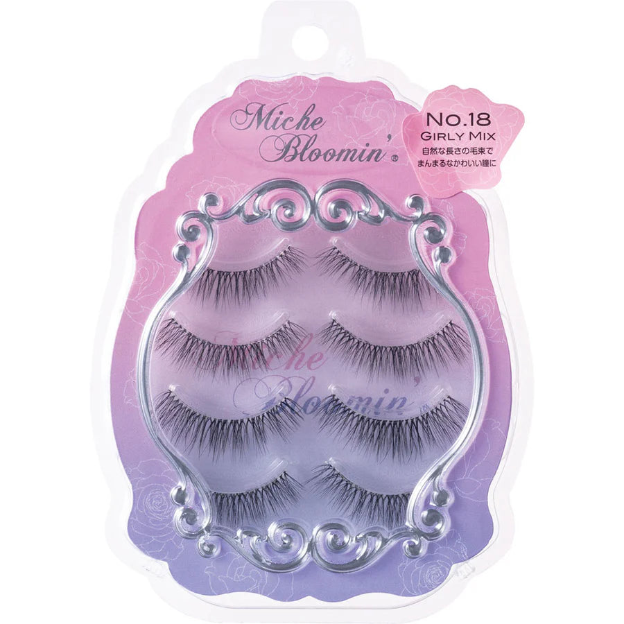 Saeko false eyelashes 18 GIRLY MIX mix and match girl