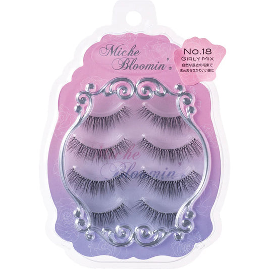 Saeko false eyelashes 18 GIRLY MIX mix and match girl