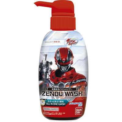 BANDAI 万代《超宇宙刑事卡邦 Infinity》儿童三合一全身洗发沐浴露 特别皂香 300ml