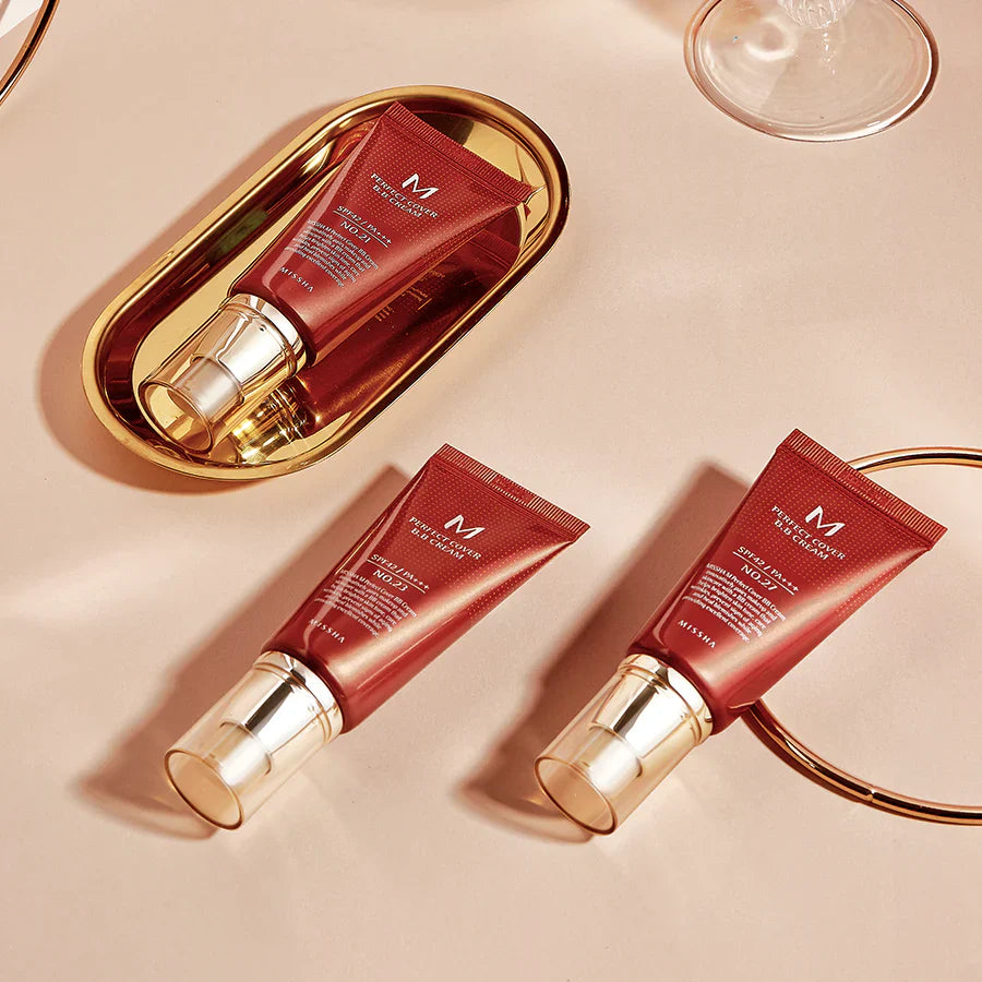 MISSHA 谜尚红 完美遮瑕 BB霜 #21 Light Beige 亮米色 50ml
