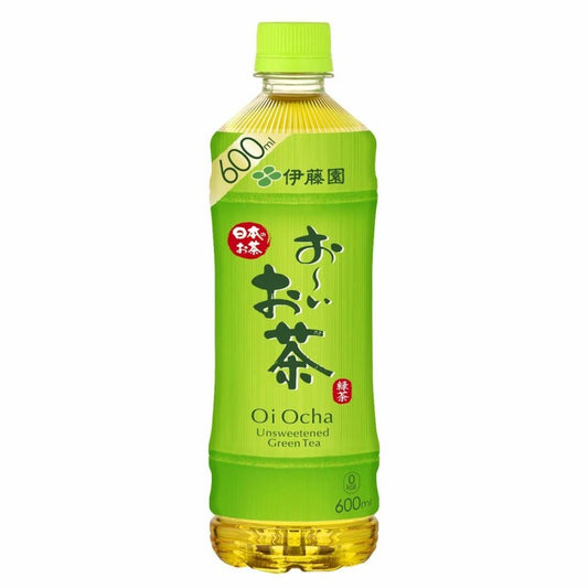 ITO 伊藤园无糖绿茶 600ML*24瓶（EXP：26.07.31）