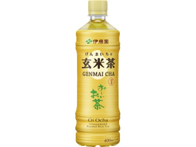 伊藤园 玄米茶（炒米绿茶）600ml （箱规：24）（27.03）