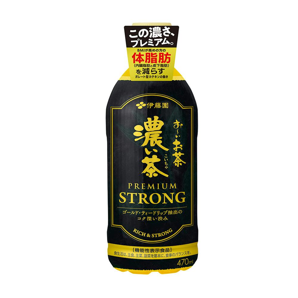 ITO伊藤园 PREMIUM STRONG 特浓绿茶 470ml（箱规：24）