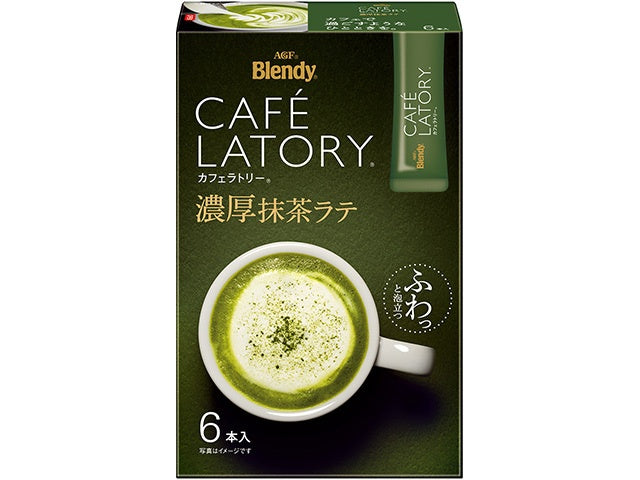 AGF Blendy 速溶抹茶拿铁粉 11.5g*6包入 （6盒）(EXP:27.3.31)