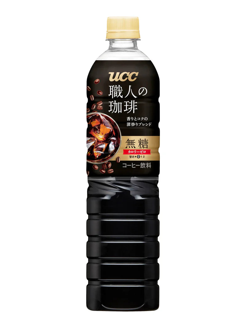 UCC 职人咖啡 无糖黑咖啡 930ml x12（27.3）