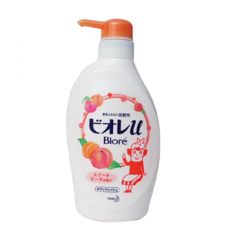Biore Peach Shower Gel (9)