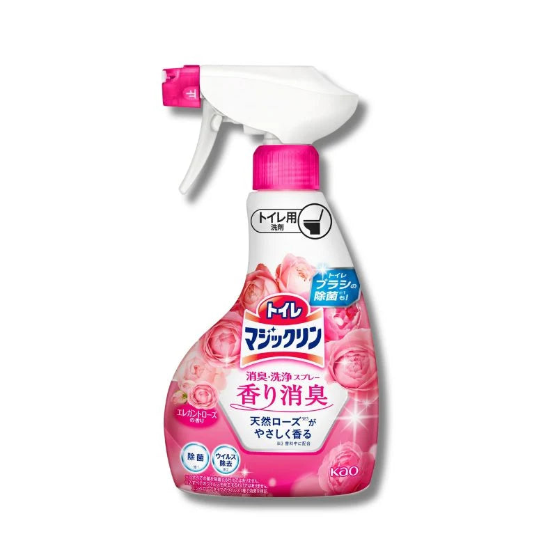 花王 马桶除菌除臭清洁喷雾 玫瑰香 350ML（箱规：12）