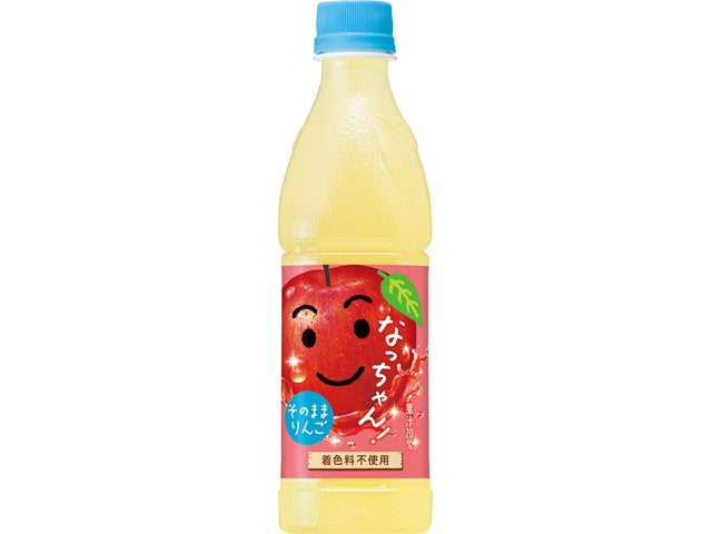 SUNTORY 三得利 Natchan 苹果果汁饮料 425ml x24（27.1）