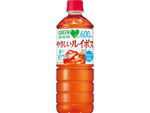 SUNTORY 三得利GREEN DA・KA・RA无咖啡因路易波士茶 600ml（27.3）