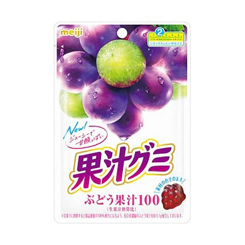明治 果汁软糖紫葡萄味 54g（盒规：10）