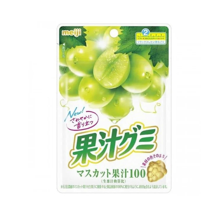 明治 果汁软糖葡萄味 54g（盒规：10）