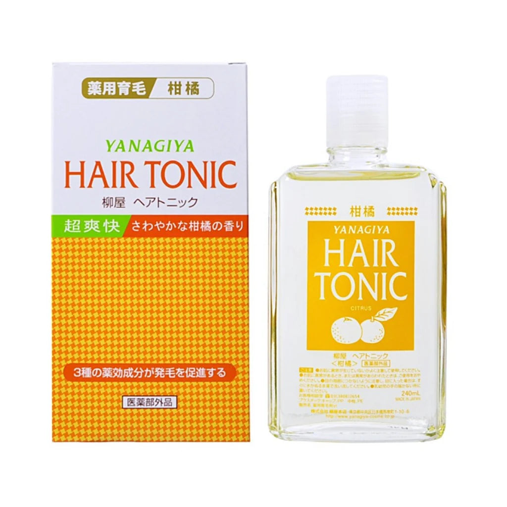 Japanese Yanagiya Hair Toner 240ML Citrus Flavor (3)