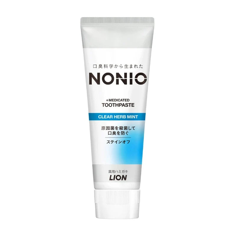 LION狮王 NONIO药用口气清新牙膏 清新草本薄荷味 130g