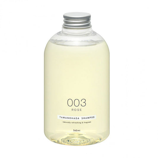 Jade Skin 003 Rose Scented Additive-Free Silicone-Free Shampoo 540ml