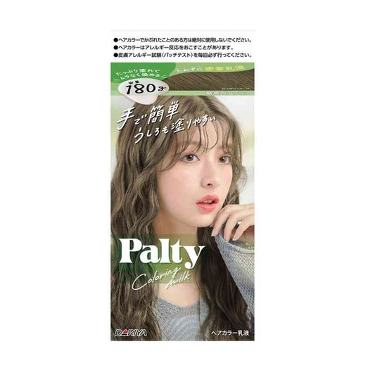 日本Dariya Palty光泽保湿乳状染发剂 魅惑亚麻色