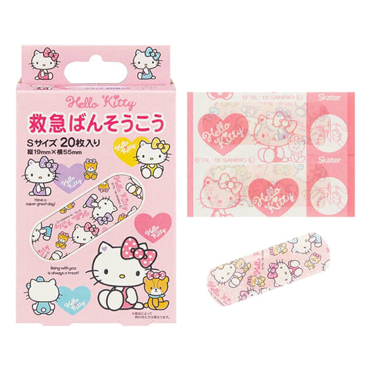 Skater 创可贴 Hello Kitty 20枚入