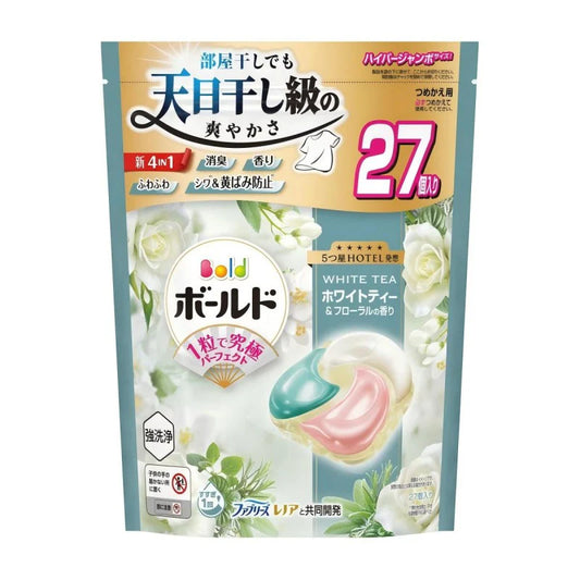 P&G 宝洁洗衣凝珠补充装 白茶花香 27个入（箱规：10）