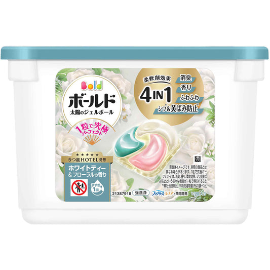 P&G 宝洁洗衣凝珠 白茶花香 14个入 (箱规：6)