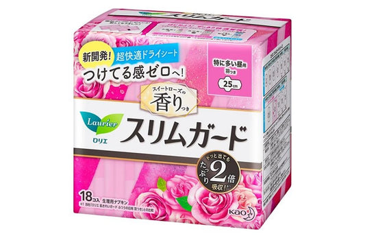 花王 卫生巾25CM18枚入 花香 （16）