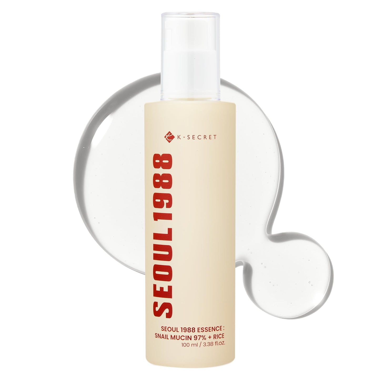 KSECRET 首尔 1988蜗牛黏液97%大米精华水 100ml（28.4.8）