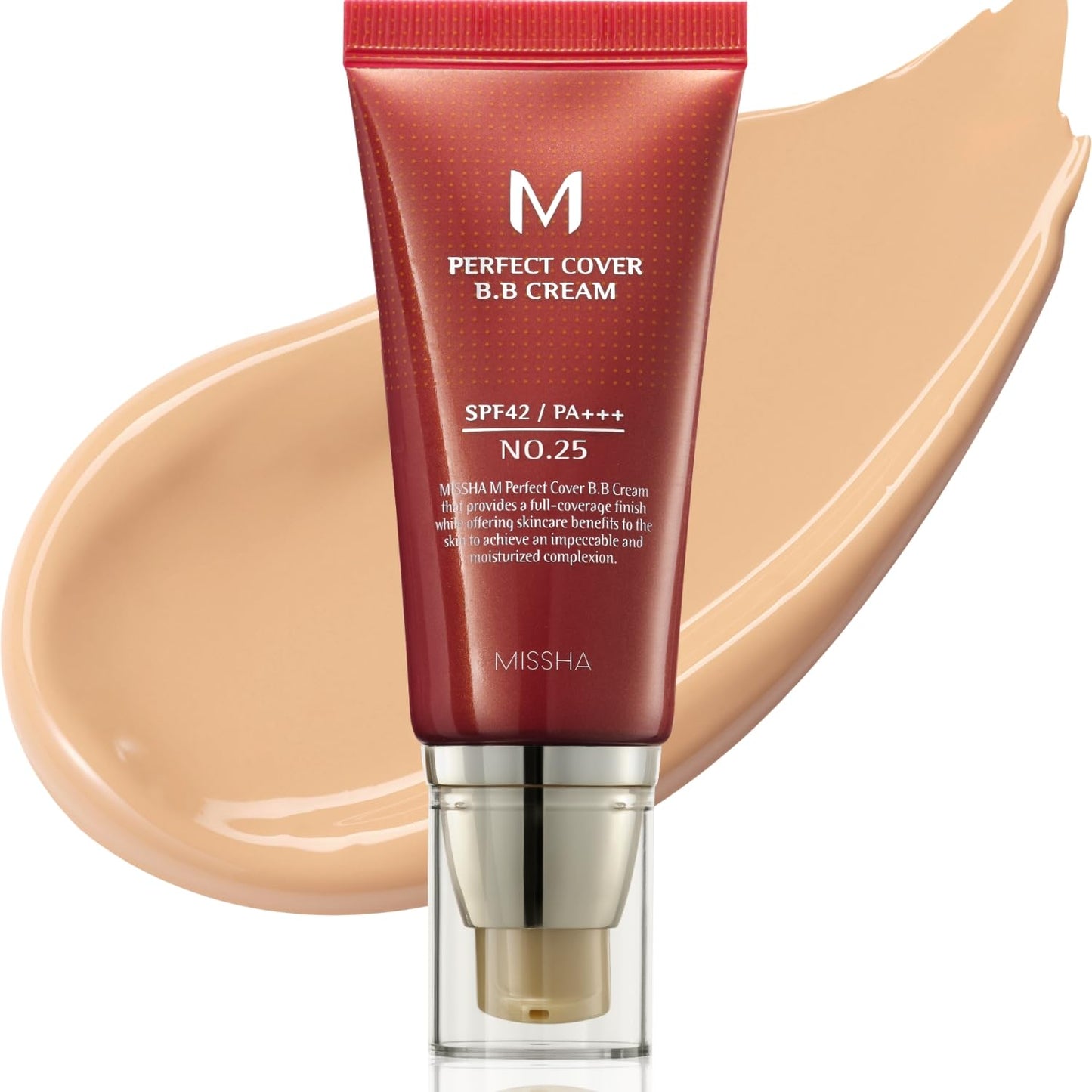MISSHA 谜尚红 完美遮瑕 BB霜 #25 Warm Beige 暖米色 50ml