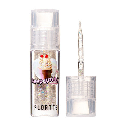 FLORTTE Heart-beating Sniper Liquid Eyeshadow 03# Ice Cream Melted (27.04.07)