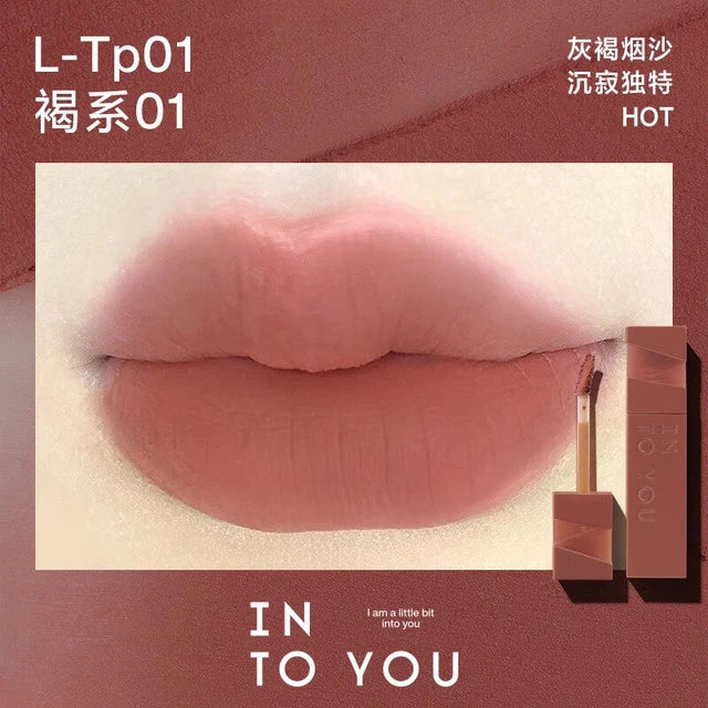 INTO YOU 轻雾印色 唇釉 L Tp01 褐系